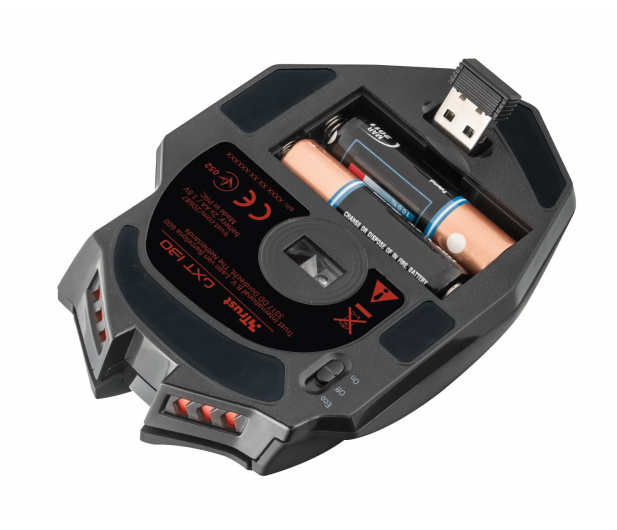 Trust MYSZ GAMINGOWA BEZPRZEWODOWA TRUST GXT 130 Wireless # - 1436168 - zdjęcie 3